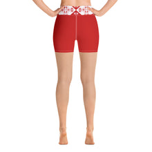 Yoga Shorts Xene Red - SAVANNAHWOOD