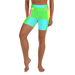Yoga Shorts Pastel - SAVANNAHWOOD