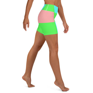 Yoga Shorts Pastel - SAVANNAHWOOD