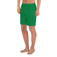 Men's Athletic Long Shorts Patty Green - SAVANNAHWOOD