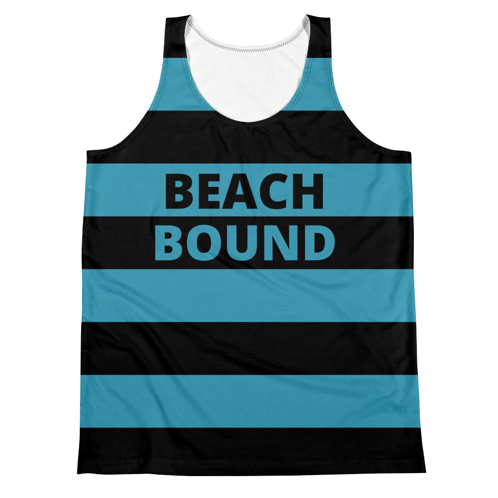 Unisex Tank Top Beach Bound Teal - SAVANNAHWOOD