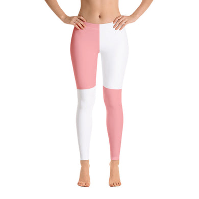 Leggings Pink/White - SAVANNAHWOOD
