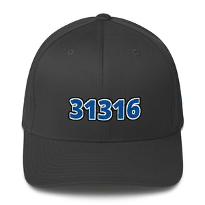 Zip Code 31316 Structured Twill Cap - SAVANNAHWOOD