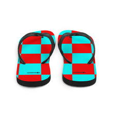Flip-Flops Teal and Red - SAVANNAHWOOD