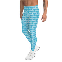 Men's Leggings Blue and White - SAVANNAHWOOD
