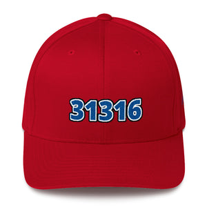 Zip Code 31316 Structured Twill Cap - SAVANNAHWOOD