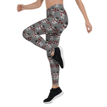 Leggings Snowman Gray - SAVANNAHWOOD