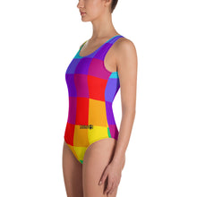 One-Piece Swimsuit Color Block - SAVANNAHWOOD