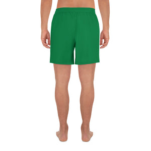 Men's Athletic Long Shorts Patty Green - SAVANNAHWOOD
