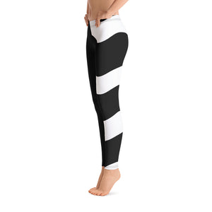 Leggings Black and White 2 - SAVANNAHWOOD