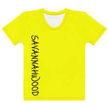 Women's T-shirt Savannahwood Yellow - SAVANNAHWOOD