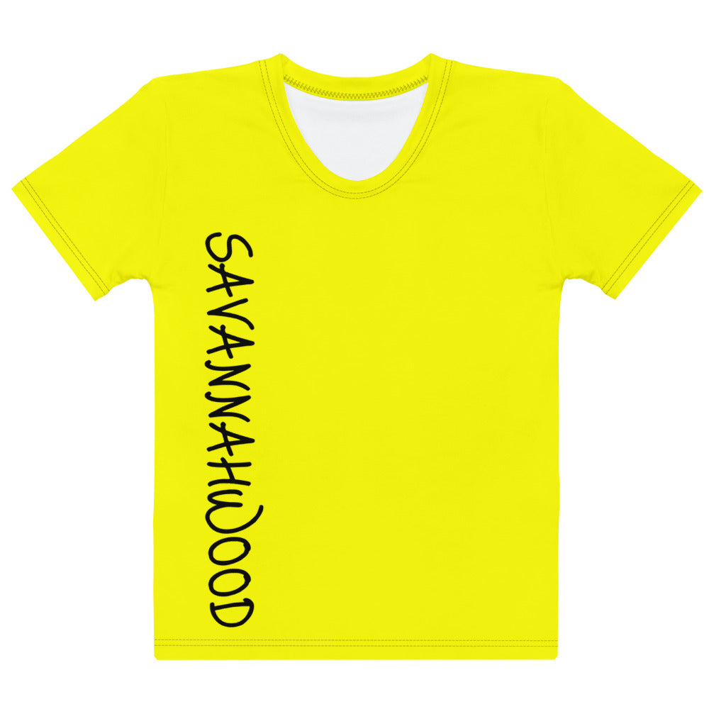 Women's T-shirt Savannahwood Yellow - SAVANNAHWOOD