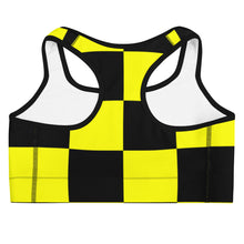 Savannahwood Black and Yellow Busy Bee Sports Bra - SAVANNAHWOOD