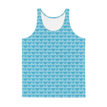 Unisex Tank Top Blue and White - SAVANNAHWOOD