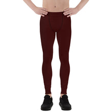 Burgundy Men's Leggings - SAVANNAHWOOD