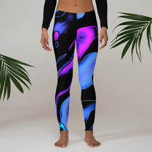 Leggings Dancing Blue - SAVANNAHWOOD