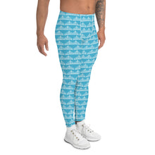 Men's Leggings Blue and White - SAVANNAHWOOD
