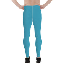 Teal Blue Men's Leggings - SAVANNAHWOOD