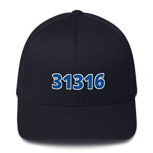 Zip Code 31316 Structured Twill Cap - SAVANNAHWOOD