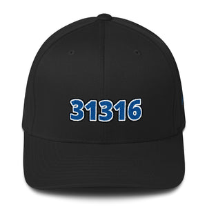 Zip Code 31316 Structured Twill Cap - SAVANNAHWOOD