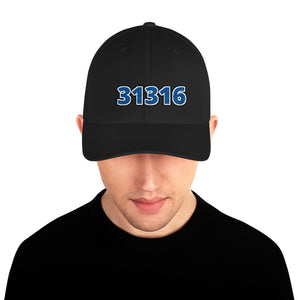 Zip Code 31316 Structured Twill Cap - SAVANNAHWOOD
