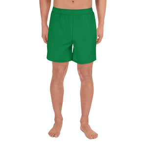 Men's Athletic Long Shorts Patty Green - SAVANNAHWOOD