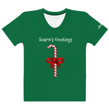 Women's T-shirt Candy Canes - SAVANNAHWOOD