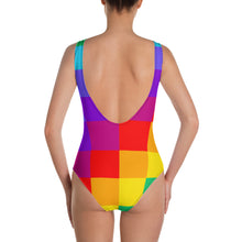 One-Piece Swimsuit Color Block - SAVANNAHWOOD