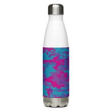 Stainless Steel Water Bottle Teal, Purple and Hot Pink - SAVANNAHWOOD
