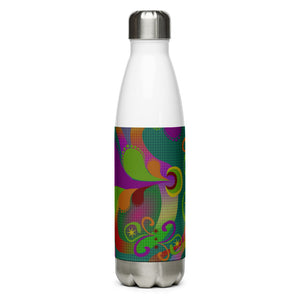Stainless Steel Water Bottle Paisley - SAVANNAHWOOD