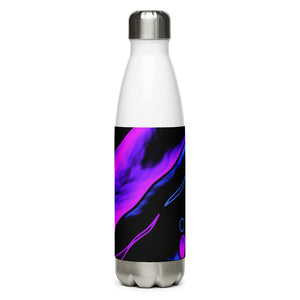 Stainless Steel Dancing Blue Water Bottle - SAVANNAHWOOD