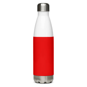 Stainless Steel Water Bottle Leopard and Red - SAVANNAHWOOD