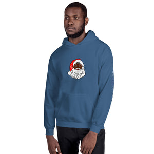 Unisex Hoodie African American Santa - SAVANNAHWOOD