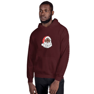 Unisex Hoodie African American Santa - SAVANNAHWOOD