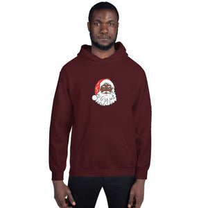 Unisex Hoodie African American Santa - SAVANNAHWOOD