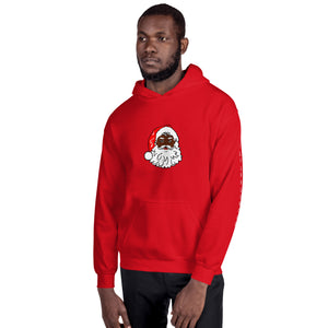 Unisex Hoodie African American Santa - SAVANNAHWOOD