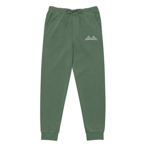 Logo Unisex pigment dyed sweatpants - SAVANNAHWOOD