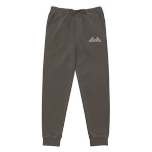Logo Unisex pigment dyed sweatpants - SAVANNAHWOOD
