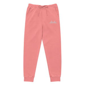 Logo Unisex pigment dyed sweatpants - SAVANNAHWOOD