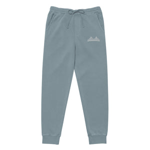 Logo Unisex pigment dyed sweatpants - SAVANNAHWOOD