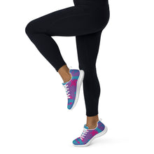 Women’s athletic shoes Teal, Purple and Hot Pink Camouflage - SAVANNAHWOOD