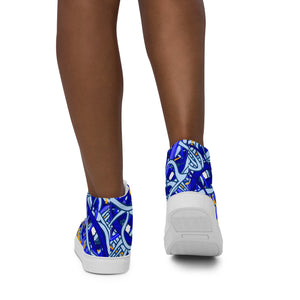 Women’s high top canvas shoes Circular - SAVANNAHWOOD