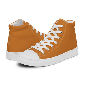 Women’s high top canvas shoes Bronze - SAVANNAHWOOD