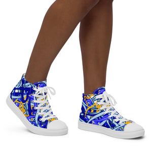 Women’s high top canvas shoes Circular - SAVANNAHWOOD