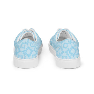 Women’s lace-up canvas shoes Triangle - SAVANNAHWOOD