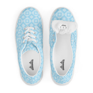 Women’s lace-up canvas shoes Triangle - SAVANNAHWOOD