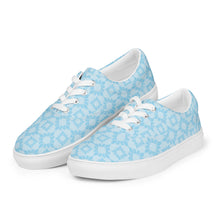 Women’s lace-up canvas shoes Triangle - SAVANNAHWOOD